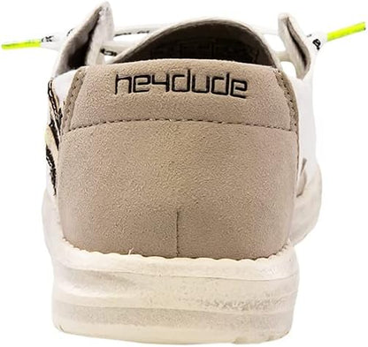 Hey Dude Womens Wendy Womens Shoes Womens Lace Up Loafers Comfortable & Light-Weight
