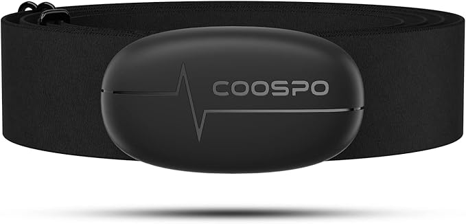 COOSPO H6 Heart Rate Monitor Chest Strap Bluetooth 4.0 ANT IP67 Chest Heart Rate Sensor for Peloton Polar DDP Yoga Map My Ride Garmin Sports Watches