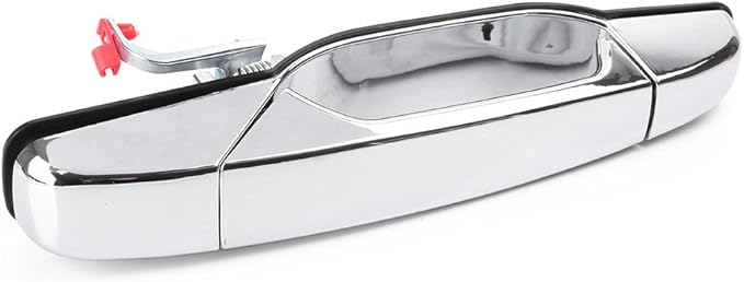 Mallofusa Front Outer Door Handle, Chrome Front Right Exterior Door Handle, for 2007-2013 Chevrolet Chevy SuburbanTahoe  2007-2013 Chevrolet AvalancheSilverado 1500 2500 3500 4 Door Model