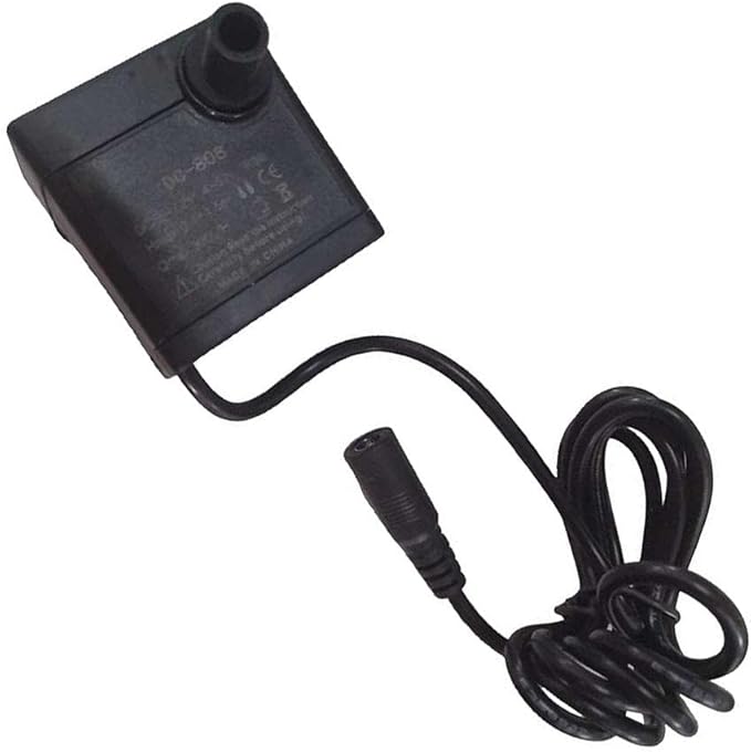 DC-808 Submersible Water Pump - Adjustable Flow Rate - Ideal for Aquariums, Fountains, Ponds, and More