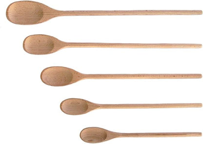 Tredoni 12" Wooden Spoon - Baking/Cooking/Stirring Spoon Utensil (30 cm = 12 inch)
