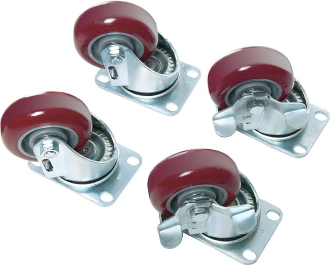 Pelican 0507 Caster Wheel Kit (Black)