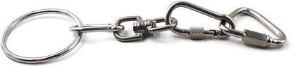 Flomore Delta Quick Link 304 Stainless Steel Triangle Quicklink Chain Connector Screw Lock Carabiner