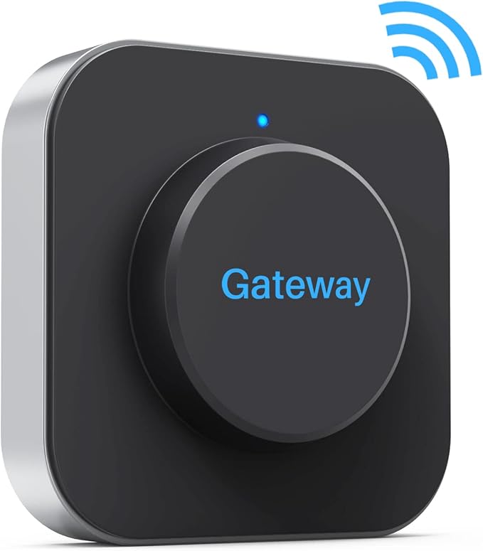 Hornbill G2 Gateway Wi-Fi Bridge, Keyless Entry Electronic Smart Door Lock Wi-Fi GatewayWi-Fi Bridge, Remotely Control Your Smart Lock, G2 Gateway Works with 2.4 GHz