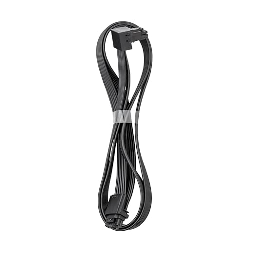CableMod Basics Universal 12V-2x6 12VHPWR 90° Direct PCI-e Cable (Variant B)