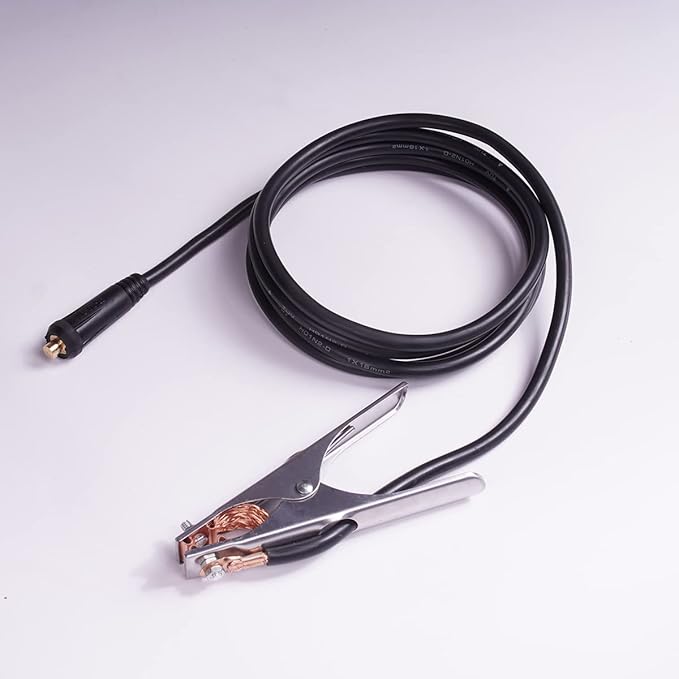 200A Welding clamp with 3m Cable Assembled Welder Ground Earth Clamp for ARC ZX7 MMA Stick Welding Machine Accessories Welding Tongs Soldering Pliers (clamp(200A) with calbe(3M))