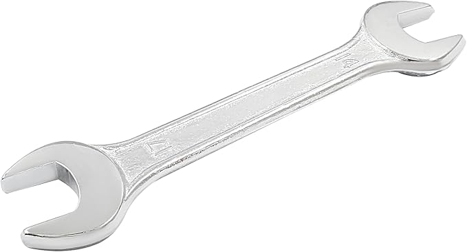5mm Thickness Open End Wrench 14mm x 17mm Double Open End Wrench for General Maintenance, Metric