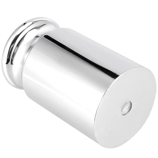 SINJEUN 2 Kg Calibration Weight, 2000 Kilogram Precision Steel Calibration Weight with Storage Case, Chrome Finish Calibration Weight for Digital Scale