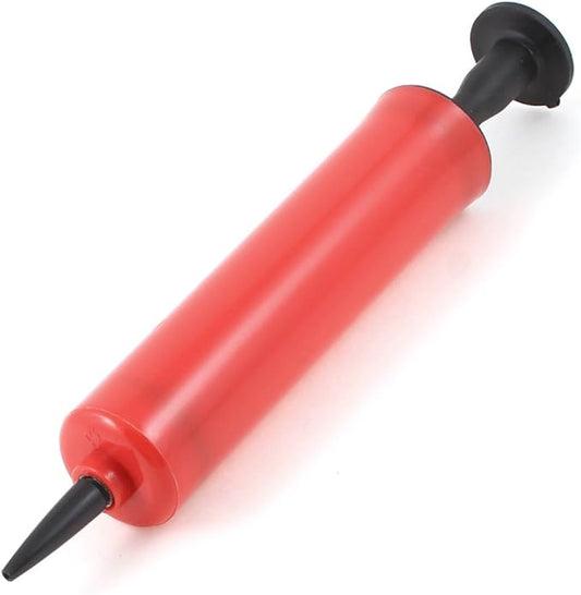 Qtqgoitem Plastic Handy Air Pump Inflator for Balloon 8.7 Inch Long Red Black (model: 836 553 f48 dca dc6)