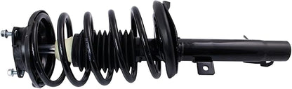TRQ Front Right Complete Strut & Coil Spring Assembly Passenger Side Compatible with 2000-2005 Ford Focus