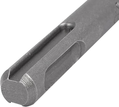 uxcell 12mm Dia 145mm Long Carbide SDS Round Shank 2 Flutes Hammer Masonry Drill Bit