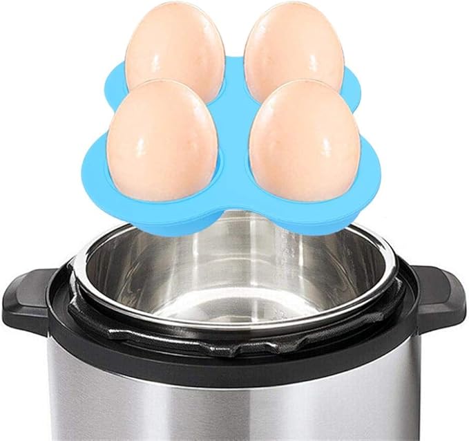 01 Egg Bite Mold, Silicone Egg Steamer, Four Holes Convenient for Home Pressure Cookers Kitchen Restaurant