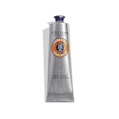 L'Occitane 15 Shea Butter Foot Cream Enriched with Lavender  Arnica 5.30 fl oz