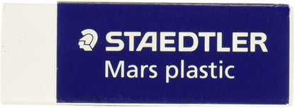 Staedtler Mars Latex-Free Eraser, White, 1 Pack (STD52650)