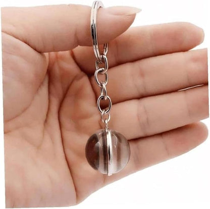 Kuwait Flag Glass Ball Pendant Keychain - Asia Kuwait Country Mini Flag Key Ring,Novelty Souvenirs National World Keyring for Men Women Couple Gift Accessories,As Show,Total Length?8Cm
