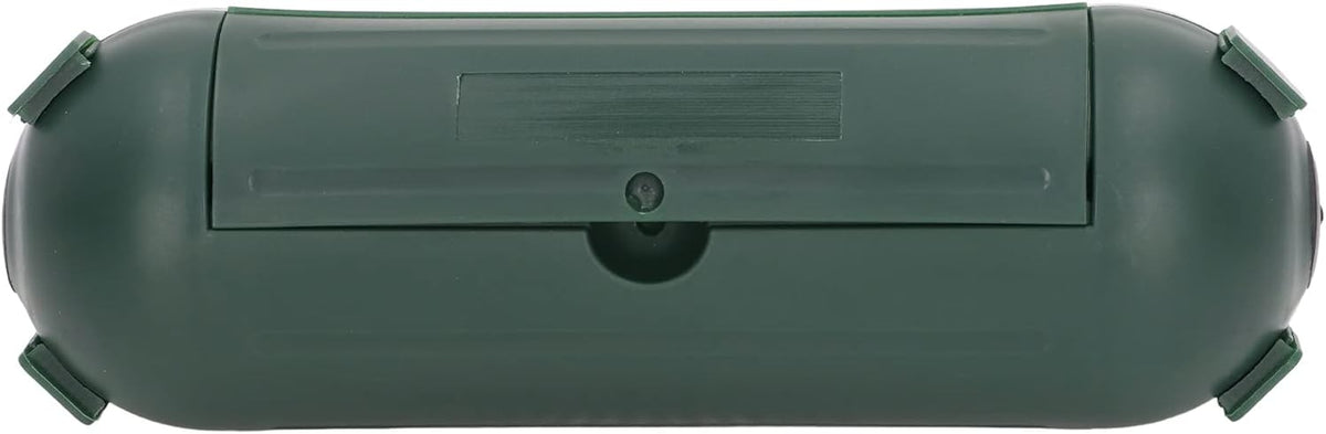 Outdoor Extension Cord Safety Cover HIGH Protection Weatherproof Electrical Connection Box Green (with Claws)