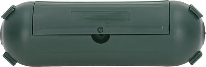 Outdoor Extension Cord Safety Cover HIGH Protection Weatherproof Electrical Connection Box Green (with Claws)