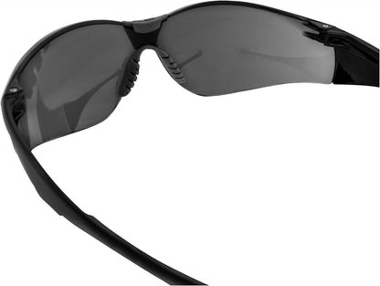 Global Vision Cruisin Safety Glasses Black Frame & Flash Mirror Lens Purple Frame & Lens