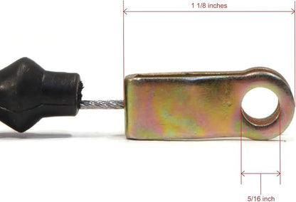 The ROP Shop  Accelerator Cable for 1991 Yamaha G2  G9 Throttle to Governer Golf Cart Engines