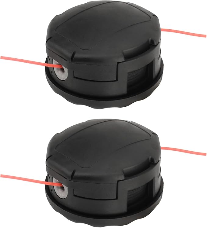 RO6G SRM-225 String Trimmer Head for Echo Weed Eater Head SRM225 SRM230 SRM210, Echo 400 Speed Feed Trimmer Head, Echo Weed Eater Parts - 2 Pack