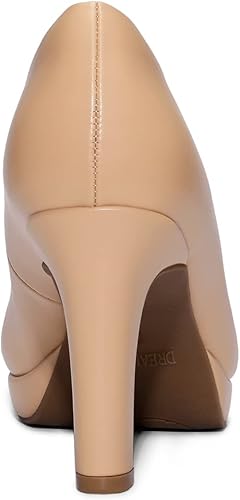 DREAM PAIRS Women's SDPU2365W Low Heel Pump Shoes
