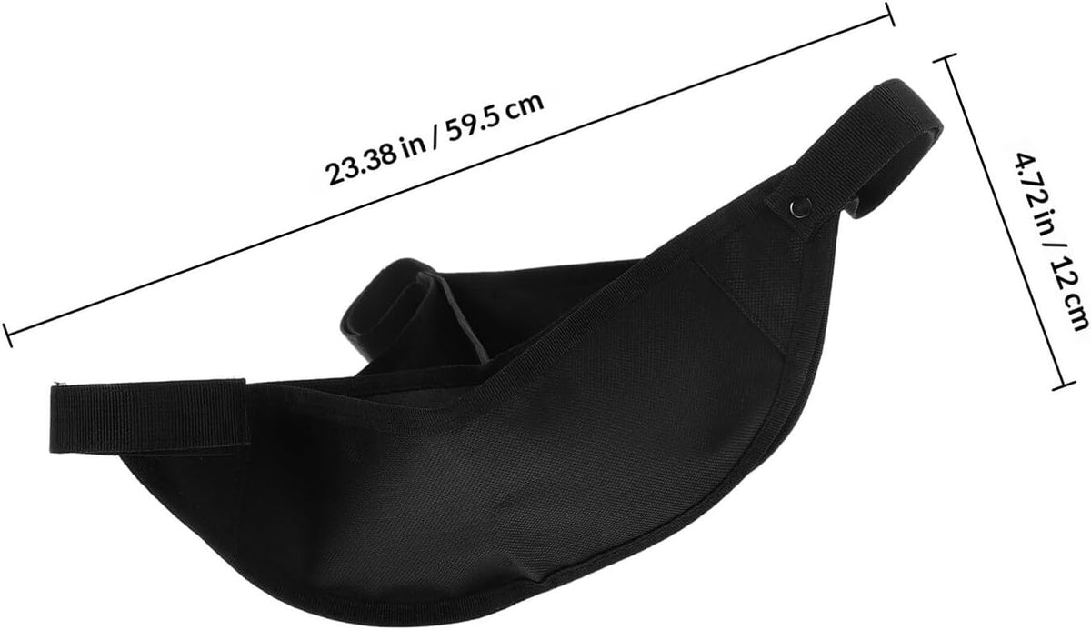 Tripod Weight Bag Sandbag for Photography and Camping Tent Stabilizing Stone Bag Heavy Duty Black for Outdoor Use