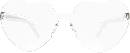 MAXJULI Heart Sunglasses for Women Baby Girl,Hot Party Neon Shades UV Protection 8069