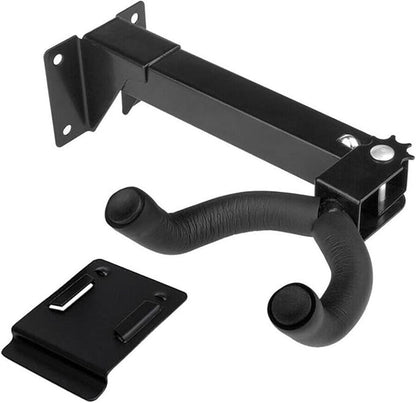 2 Pcs Adjustable Swivel Universal Guitar Hanger Stands Wall Mount Hook Holder Rack for Acoustic Guitar Ukulele Violin Bass Accessories