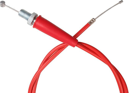 36'' Throttle Cable for SSR70 SSR110 SSR125 50cc 70cc 110cc 125cc Tao Tao DB14 DB24 DB27 Baja Dirt Runner DR70 DR90 DR125 Apollo RFZ XR50 XR70 Coolster Roketa Chinese Pit Dirt Bike Motor Red