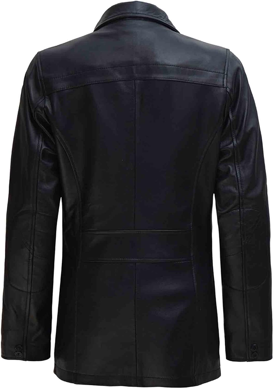 fjackets Leather Car Coats for Womens - Real Long Leather Jacket Women Premium Lambskin Leather Coat For Women
