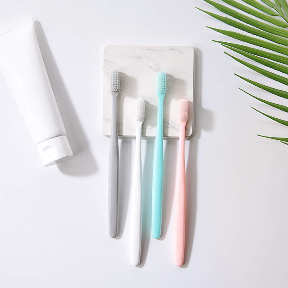 BRUSHLINE Ultra Soft Toothbrushes with Tapered Bristles, 8 Pack