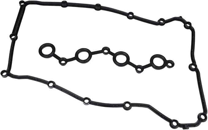 VS50698R Engine Cylinder Valve Cover Gasket Fit for Chrysler 200 Sebring Dodge Avenger Caliber Journey, Valve Cover Gasket Set for 2007-2017 Jeep Compass Patriot Replace OE K04884763AA
