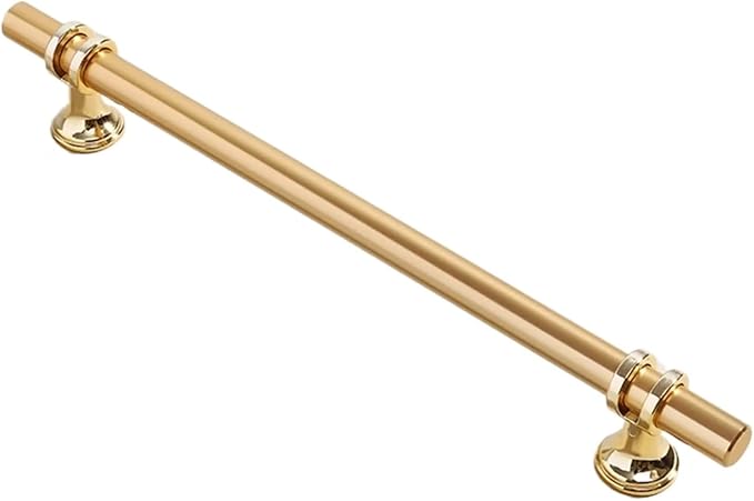 Aluminum Alloy Black Gold Door Handle Wardrobe Kitchen Cabinet Drawer Solid Handle Furniture Handle European Modern Hardware