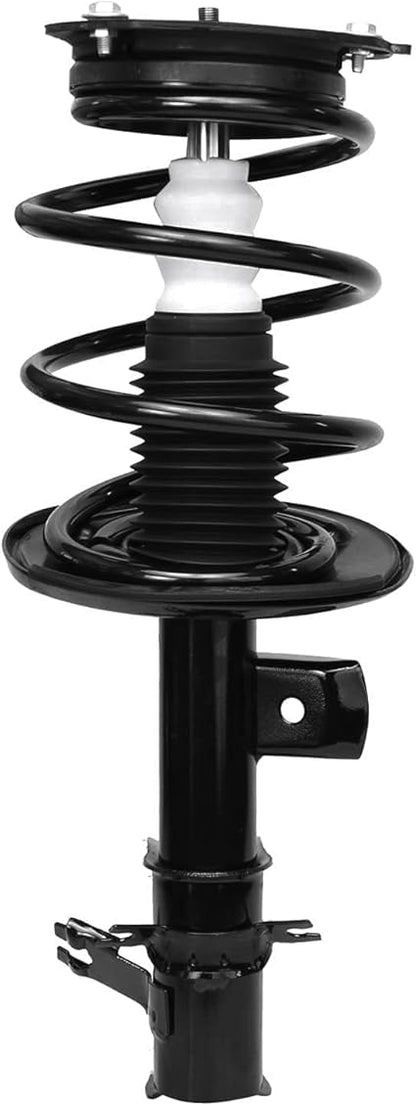 Detroit Axle - 2 Front Struts for 2007-2013 Nissan Altima Complete Struts with Coil Spring 2008 2009 2010 2011 2012 Replacement Quick Install Ready Strut Shock Assembly