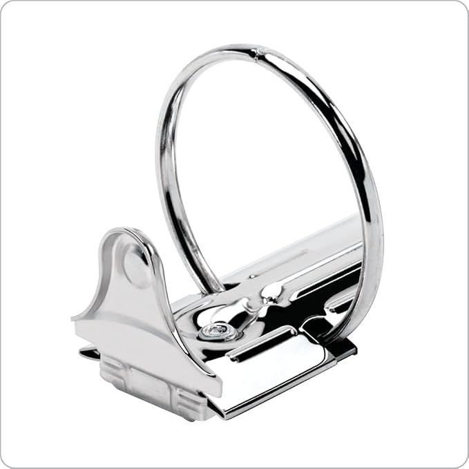 Cardinal Binder Performer with ClearVue Covers, 1.5" Round Rings, 350-Sheet Capacity, White