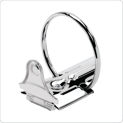 Cardinal Binder Performer with ClearVue Covers, 1.5" Round Rings, 350-Sheet Capacity, White