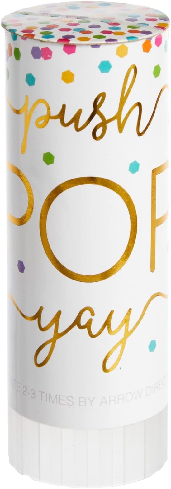 Sparkle and Bash 20 Pack Rainbow Confetti Shakers, Bulk Pop Confetti Party Supplies for Wedding, Bridal Shower, or Graduation