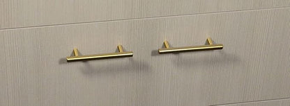 CKP Brand 3489-3-12 in. (89mm) Steel Bar Pull, Amber Gold