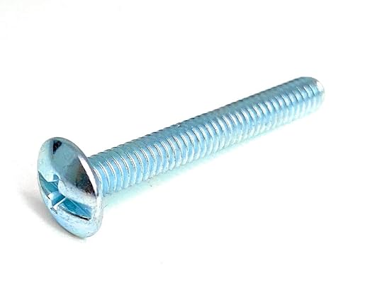KnobPull Machine Screws 832 Thread (25 per Pack) Cabinet Door and Drawer Screws (Choose Your Size) by ZFBB (8-32 x 1")