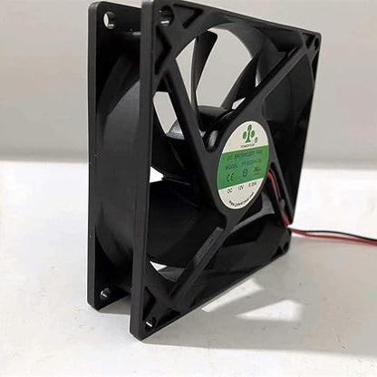 PY-9225H12S 12V 90mm Fan PY-9225H12S 12V 0.35A 90×25MM 2-pin Cooling Fan