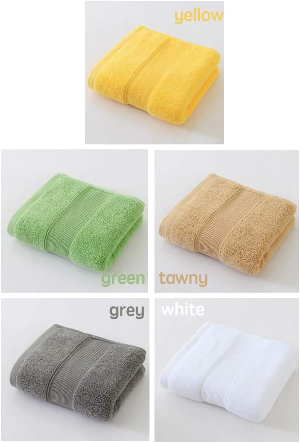 JININQ 700GSM 2Piece Hand Towels -100 Cotton for Bathroom,Kitchen,Beauty,Spa,Gym,Household face Towel,Highly Absorbent Towels(13.7 x 29.5 Inches) (Grey)