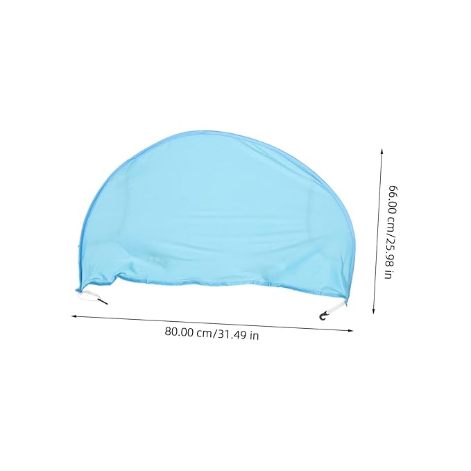 Wakauto Fits Pushchair Sunshade Lightweight Portable Canopy Stroller Sunshade Easy Install