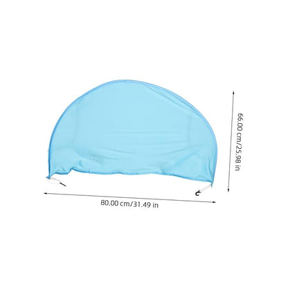 Wakauto Fits Pushchair Sunshade Lightweight Portable Canopy Stroller Sunshade Easy Install