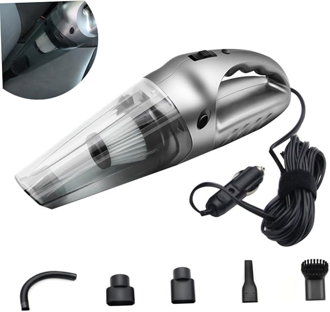 Portable Mini Handheld Vacuum Corded Wet Dry Duster Car Vacuum Dust Collector