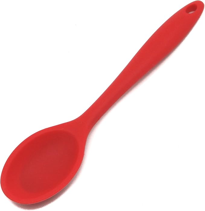 Chef Craft Premium Silicone Spreader Spoon, 11 inches, Red Color