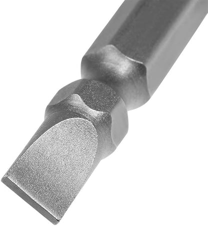 uxcell 10 Pcs PH2SL6 Magnetic Double Ended Screwdriver Bits, 14 Inch Hex Shank 2.56-inch Length S2 Power Tool