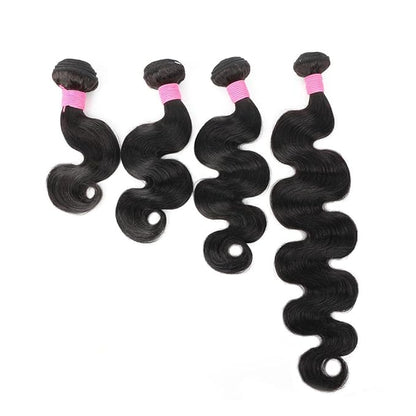 10A Body Wave 1 Bundle Brazilian Virgin Human Hair Bundles 100% Unprocessed Virgin Hair Single Bundles Body Wave Weave(18 inch)