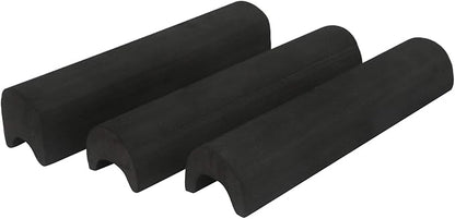 TOURBON Black EVA Foam Cheek pad - Pack of 3 Pieces