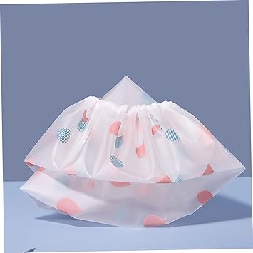 Beaupretty Women's Large Shower Cap Thick Hair Cap for Women Waterproof Shower Hair Cap 2pcs Set Delicate Design
