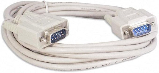 10 Foot DB9 9 Pin Serial Port Cable MaleMale RS232